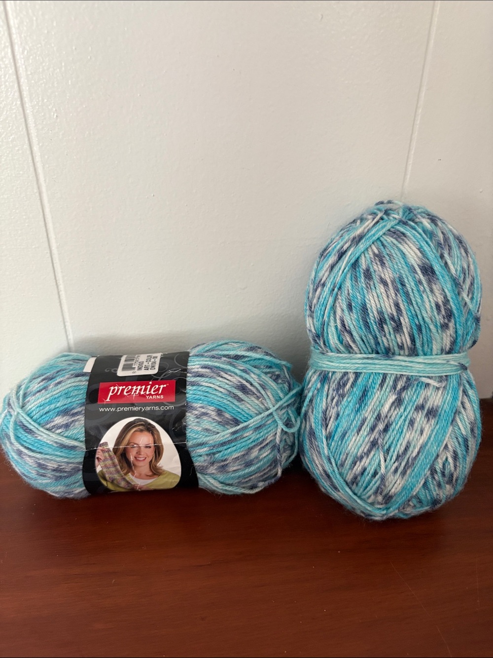 Premier Yarns Deborah Norville Collection Yarns Shades of Blue Merino Wool Blend